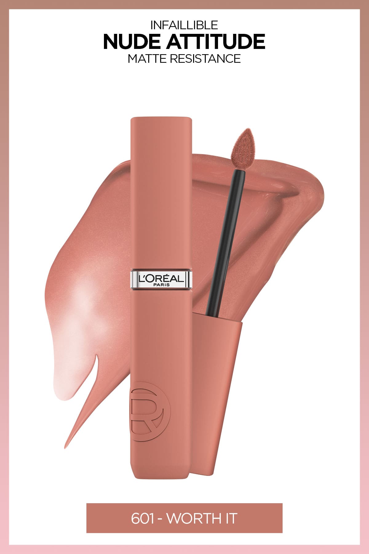 L’Oréal Paris L'Oréal Paris Infaillible Matte Resistance Likit Mat Ruj - 601 Worth I