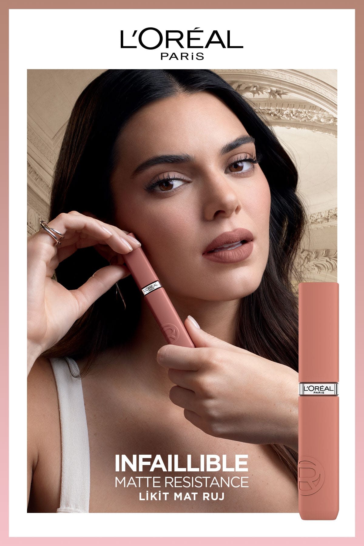 L'Oréal Paris Infaillible Matte Resistance Likit Mat Ruj - 625 Summer Flying