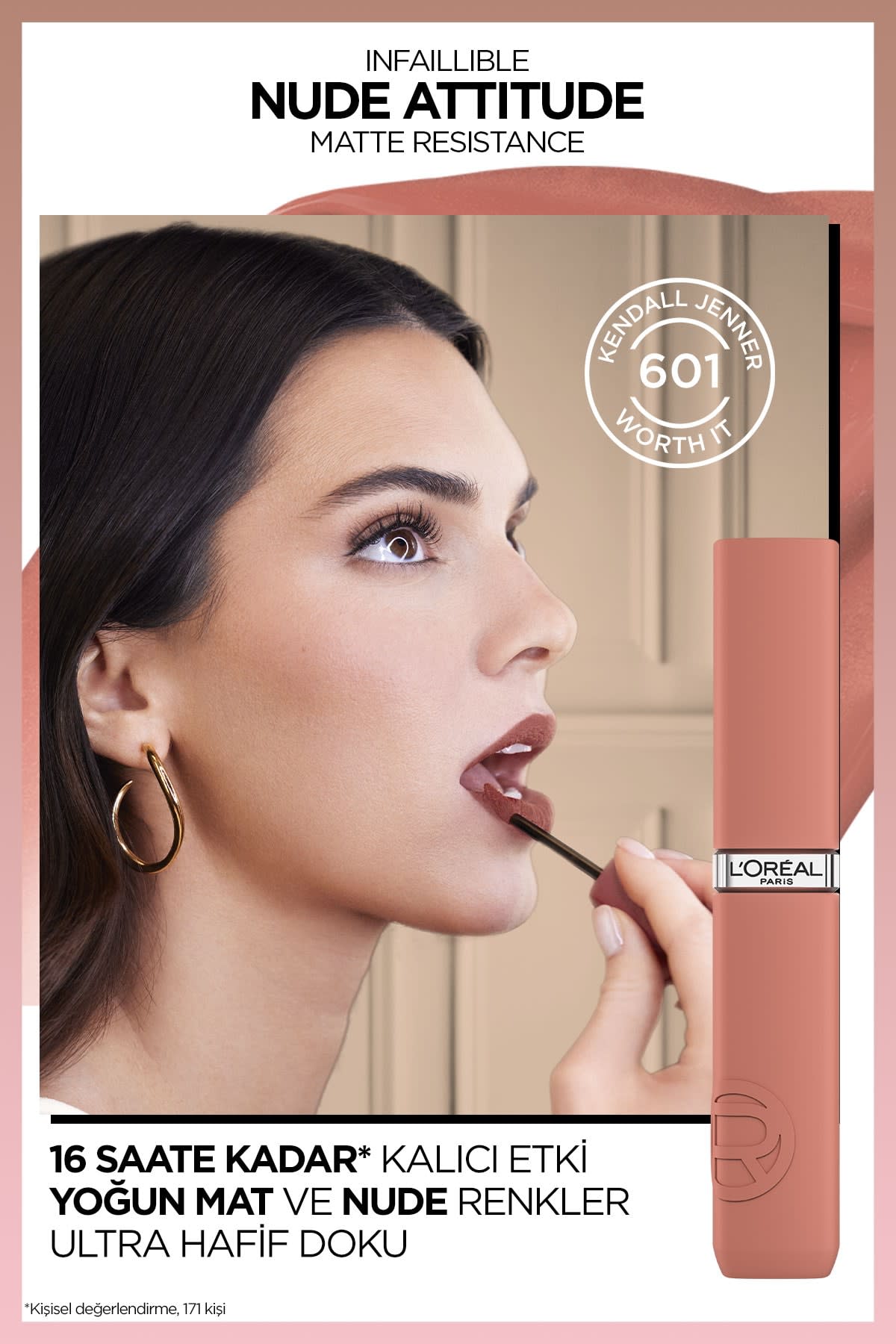 L'Oréal Paris Infaillible Matte Resistance Likit Mat Ruj - 645 Crush Alert