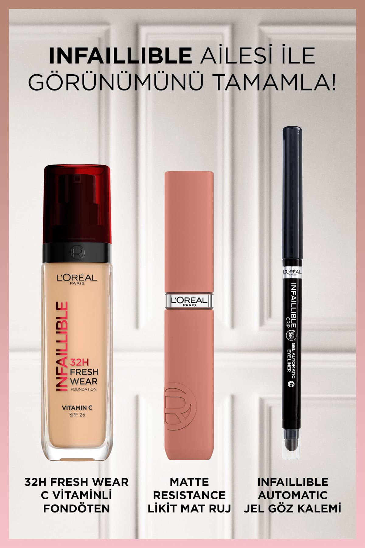 L'Oréal Paris Infaillible Matte Resistance Likit Mat Ruj - 645 Crush Alert