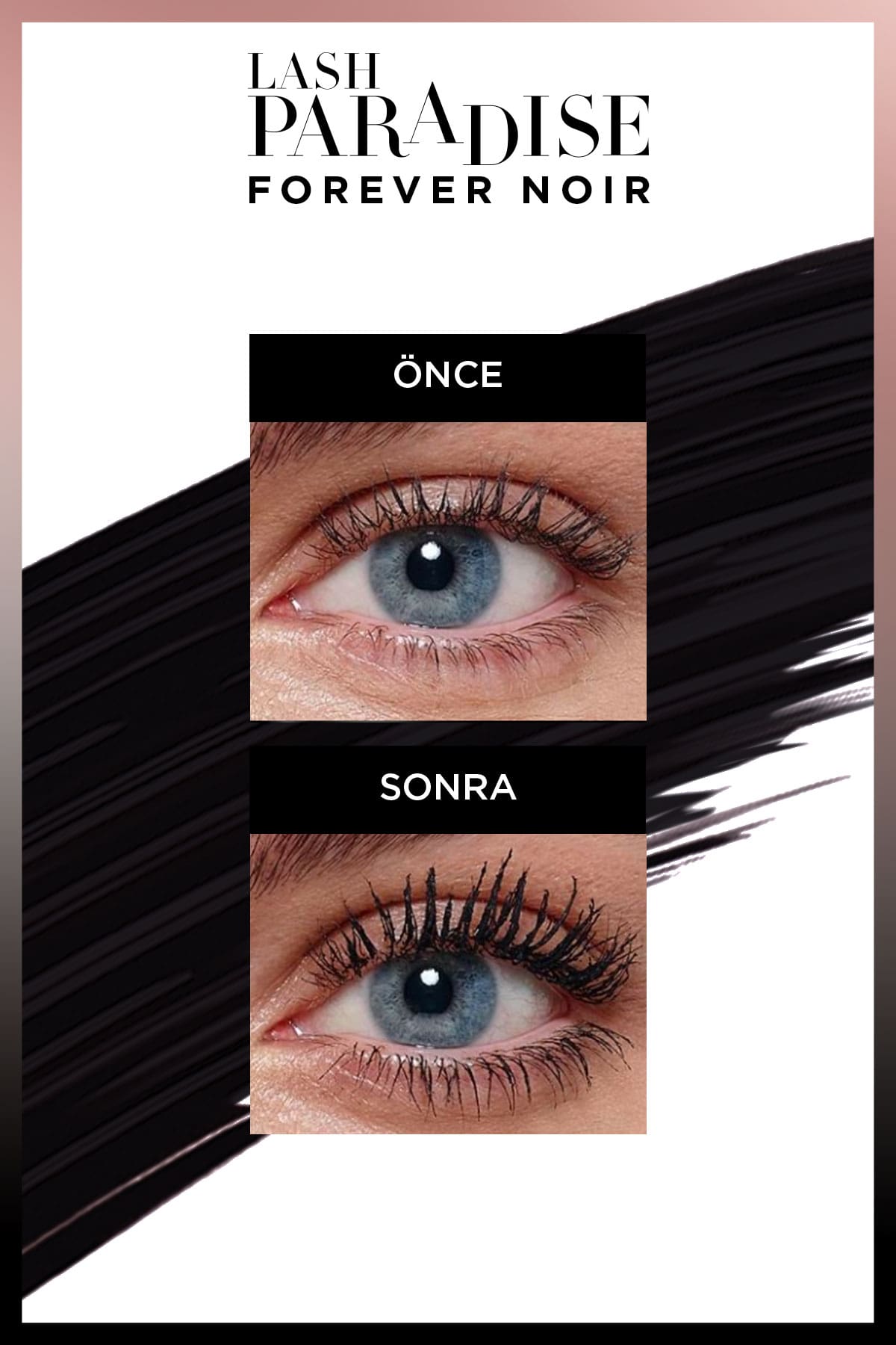 L'Oréal Paris Lash Paradise Forever Noir Maskara