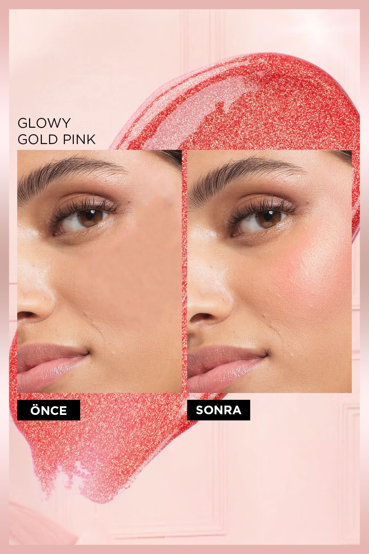 L’Oréal Paris Lumi Blush Likit Allık - 625 Glowy Gold Pink