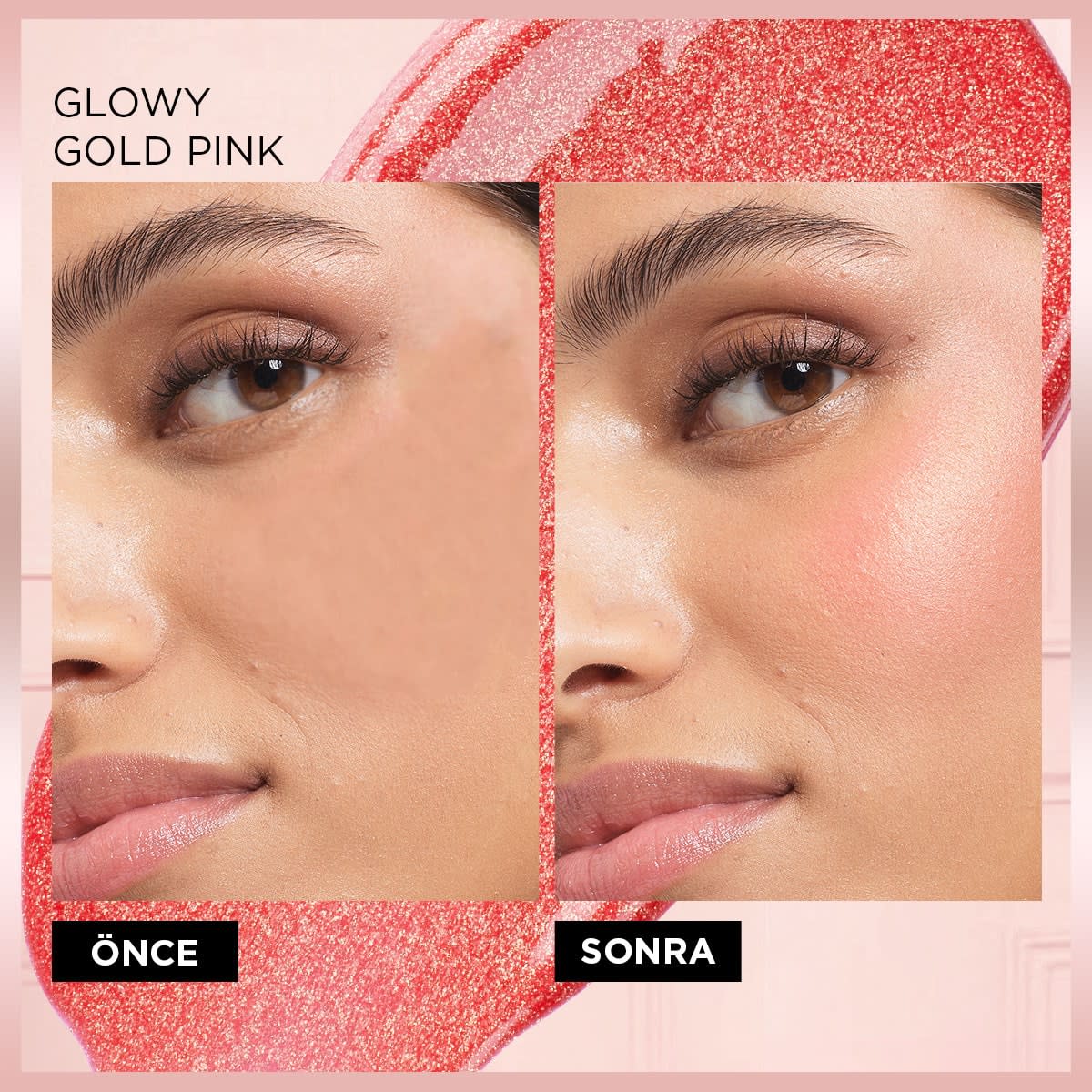 L’Oréal Paris Lumi Blush Likit Allık - 625 Glowy Gold Pink