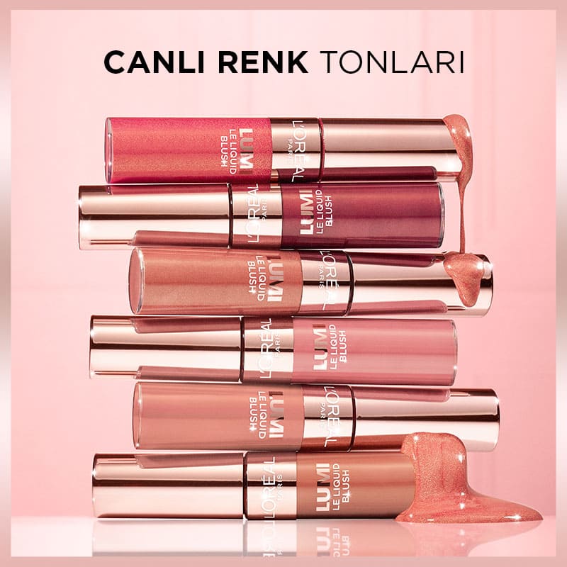 L’Oréal Paris Lumi Blush Likit Allık - 625 Glowy Gold Pink