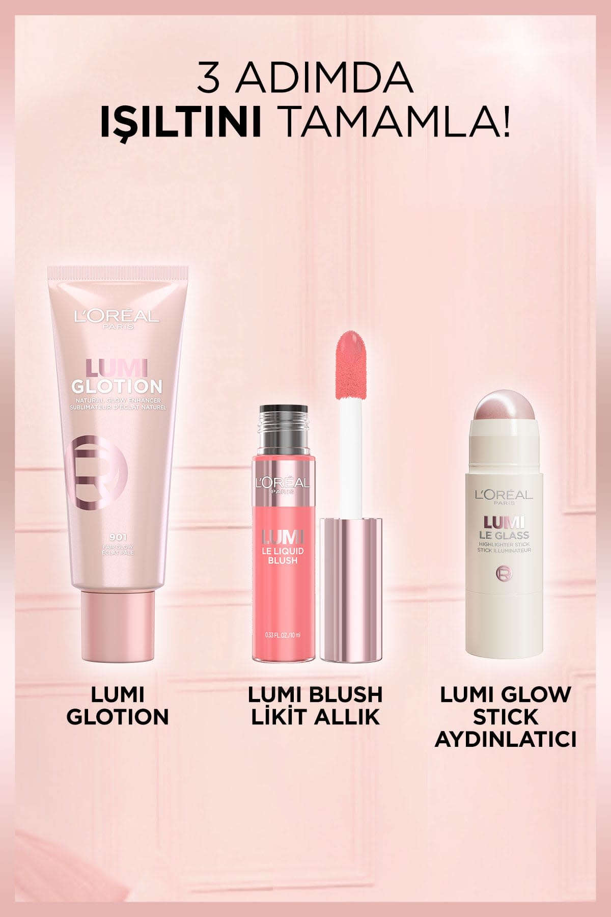 L’Oréal Paris Lumi Blush Likit Allık - 635 Glowy Worth It Medium
