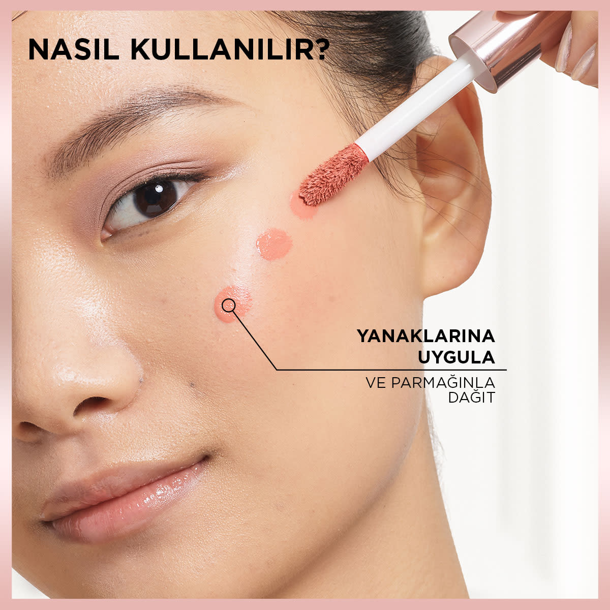 L’Oréal Paris Lumi Blush Likit Allık - 635 Glowy Worth It Medium