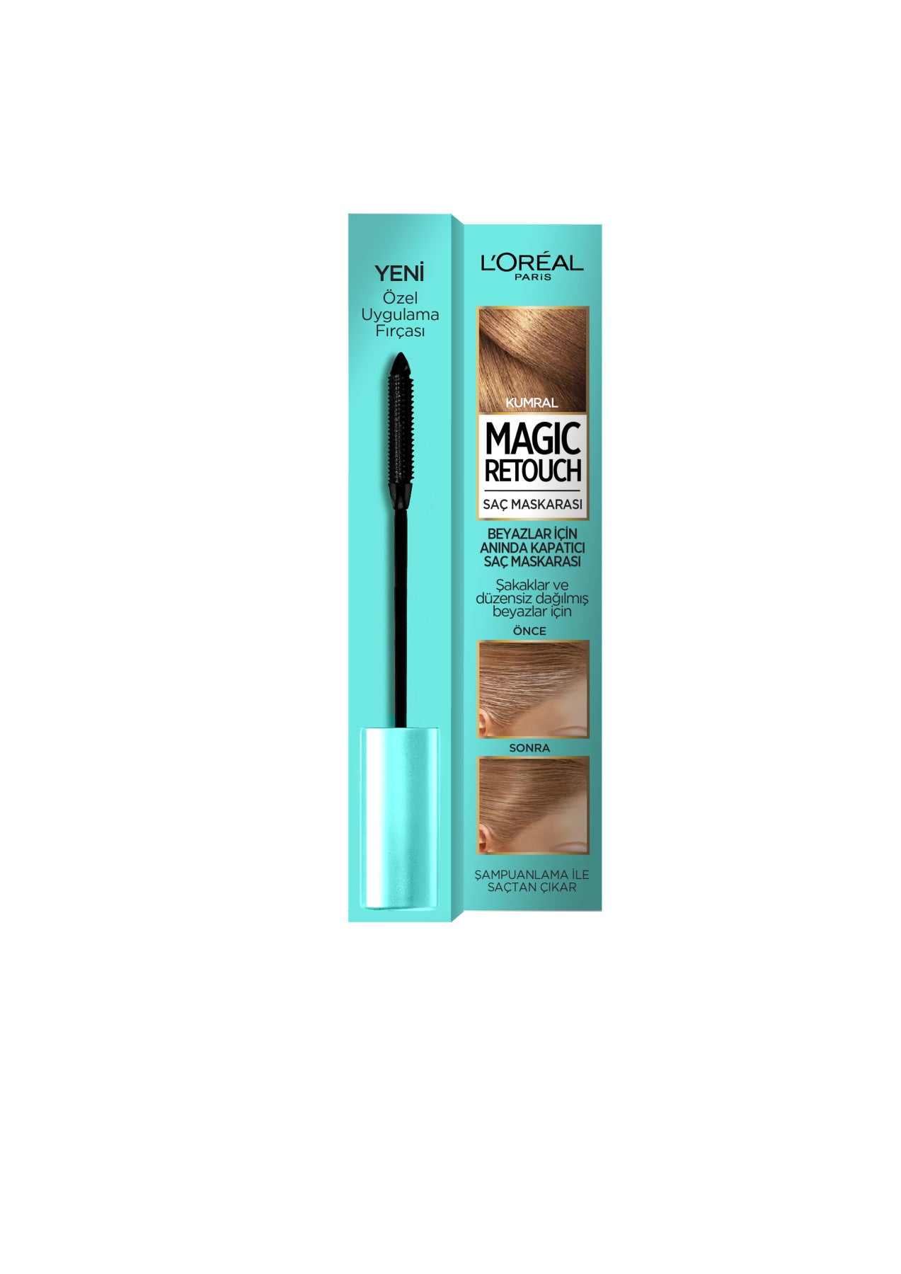 L’Oréal Paris Magic Retouch Beyazlar İçin Anında Kapatıcı Saç Maskarası Kumral