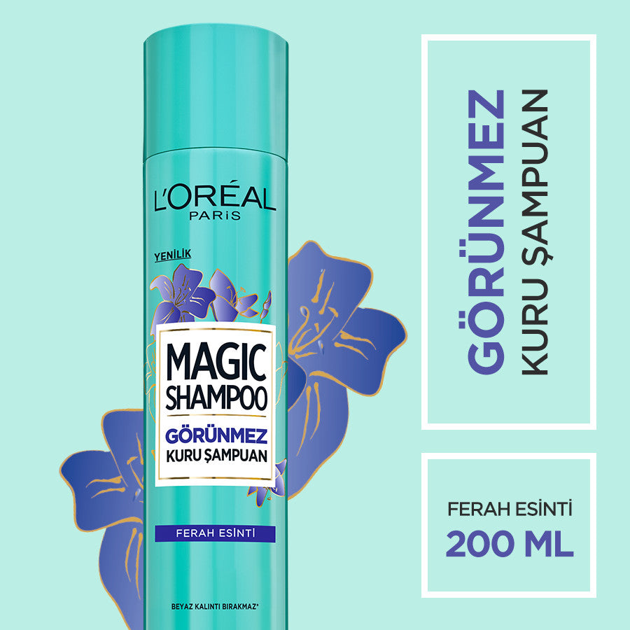 L'Oréal Paris Magic Shampoo Görünmez Kuru Şampuan 200ml -Ferah Esinti