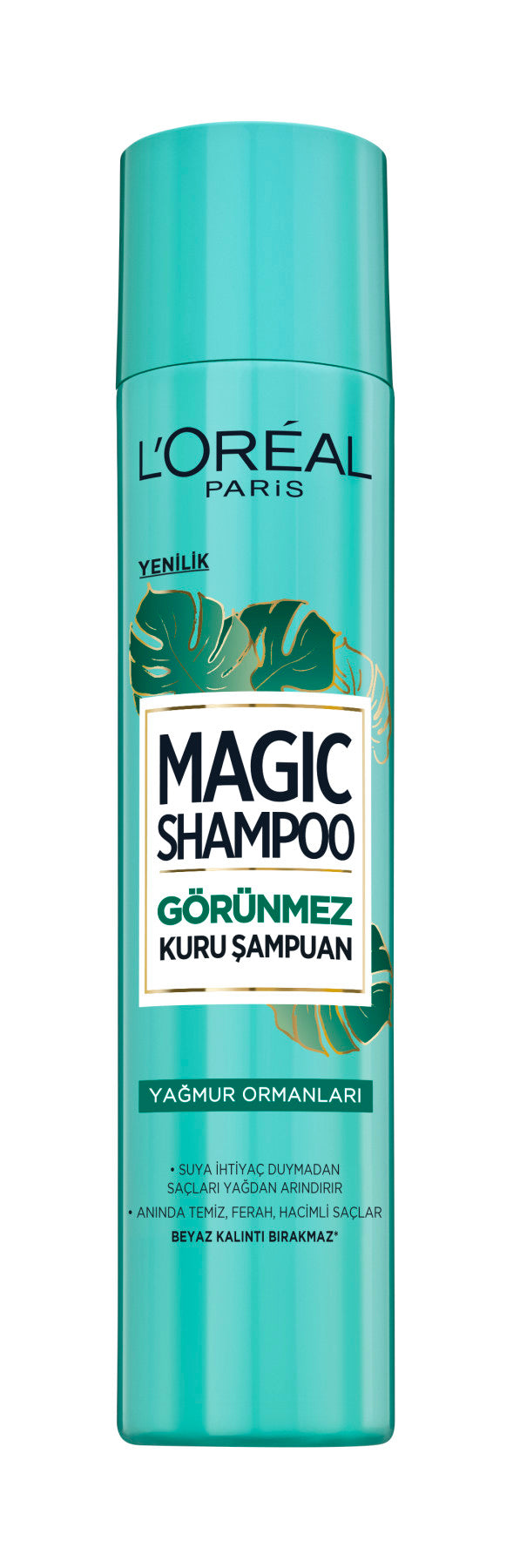 L'Oréal Paris Magic Shampoo Görünmez Kuru Şampuan 200ml -Yağmur Ormanları