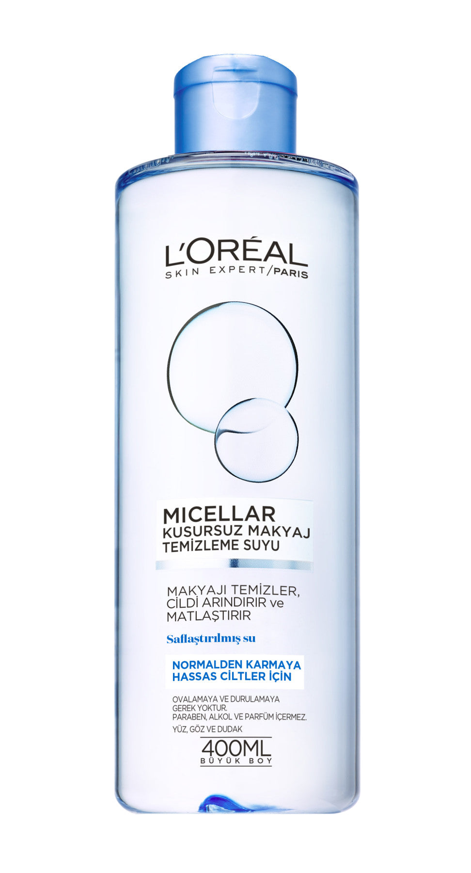 L'Oréal Paris Micellar Kusursuz Makyaj Temizleme Suyu Normal 400ML