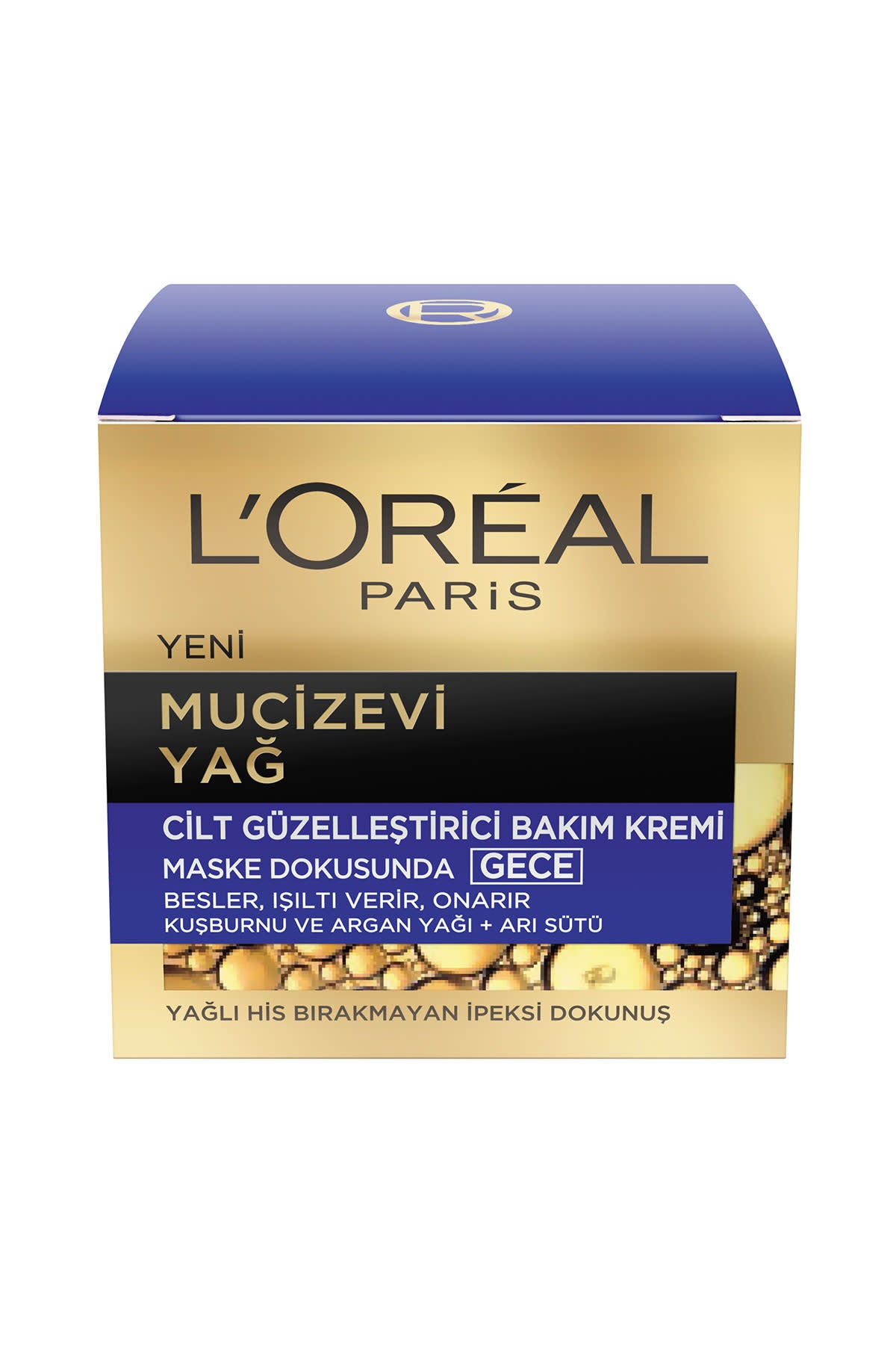 L'Oréal Paris Mucizevi Yağ Cilt Güzelleştirici Gece Bakım Kremi