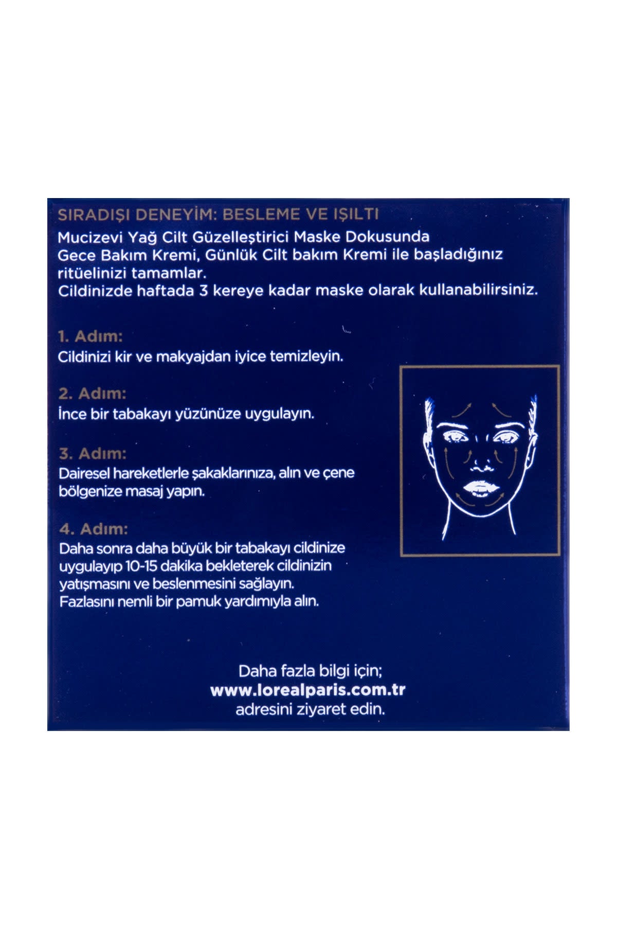 L'Oréal Paris Mucizevi Yağ Cilt Güzelleştirici Gece Bakım Kremi