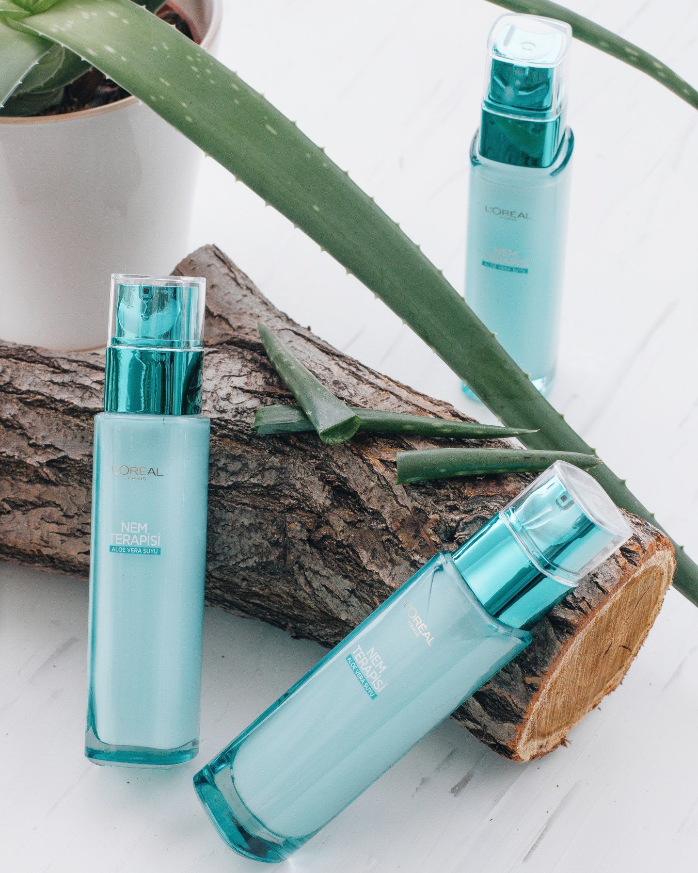 L'Oréal Paris Nem Terapisi Aloe Vera Suyu Normalden Karmaya Ciltler