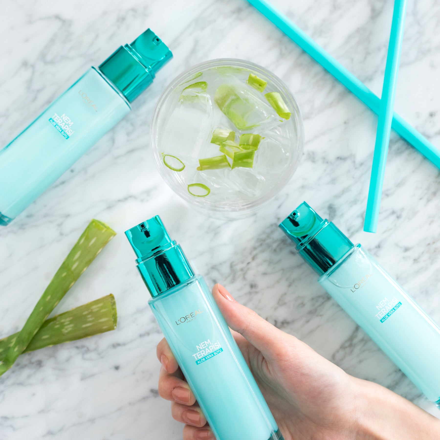 L'Oréal Paris Nem Terapisi Aloe Vera Suyu Normalden Karmaya Ciltler