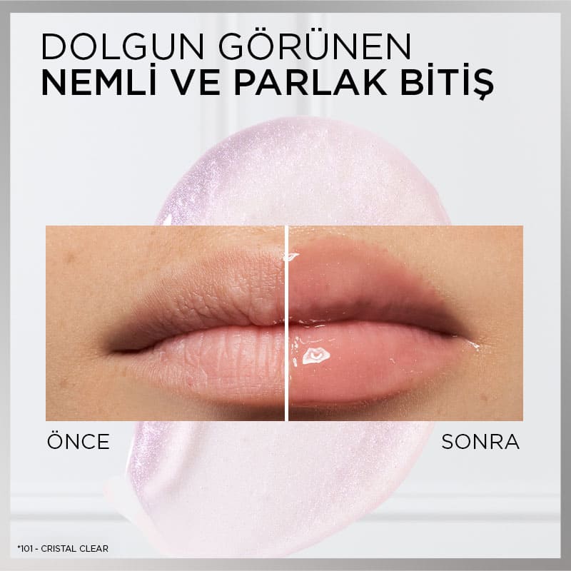 L'Oréal Paris Plump Ambition Hyaluron Lip Oil Besleyici ve Nemlendirici Dudak Parlatıcısı - 380 Rouge In Love