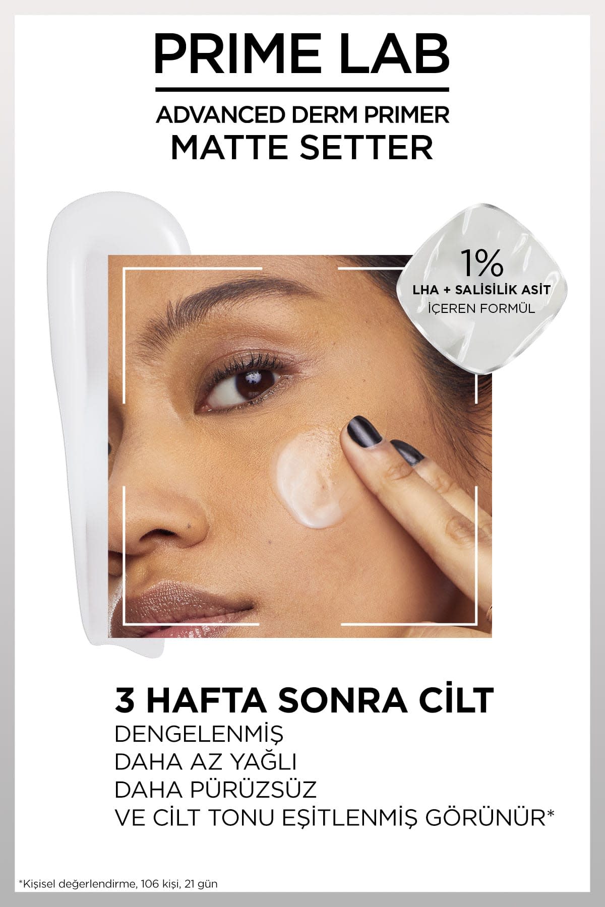 L'Oréal Paris Prime Lab Matte Setter Matlaştırıcı Salisilik Asit İçeren Primer