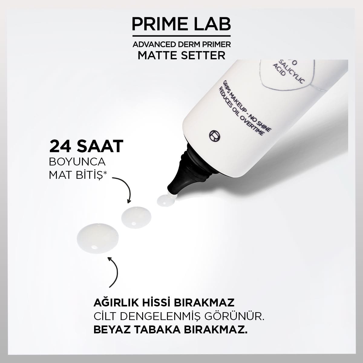 L'Oréal Paris Prime Lab Matte Setter Matlaştırıcı Salisilik Asit İçeren Primer