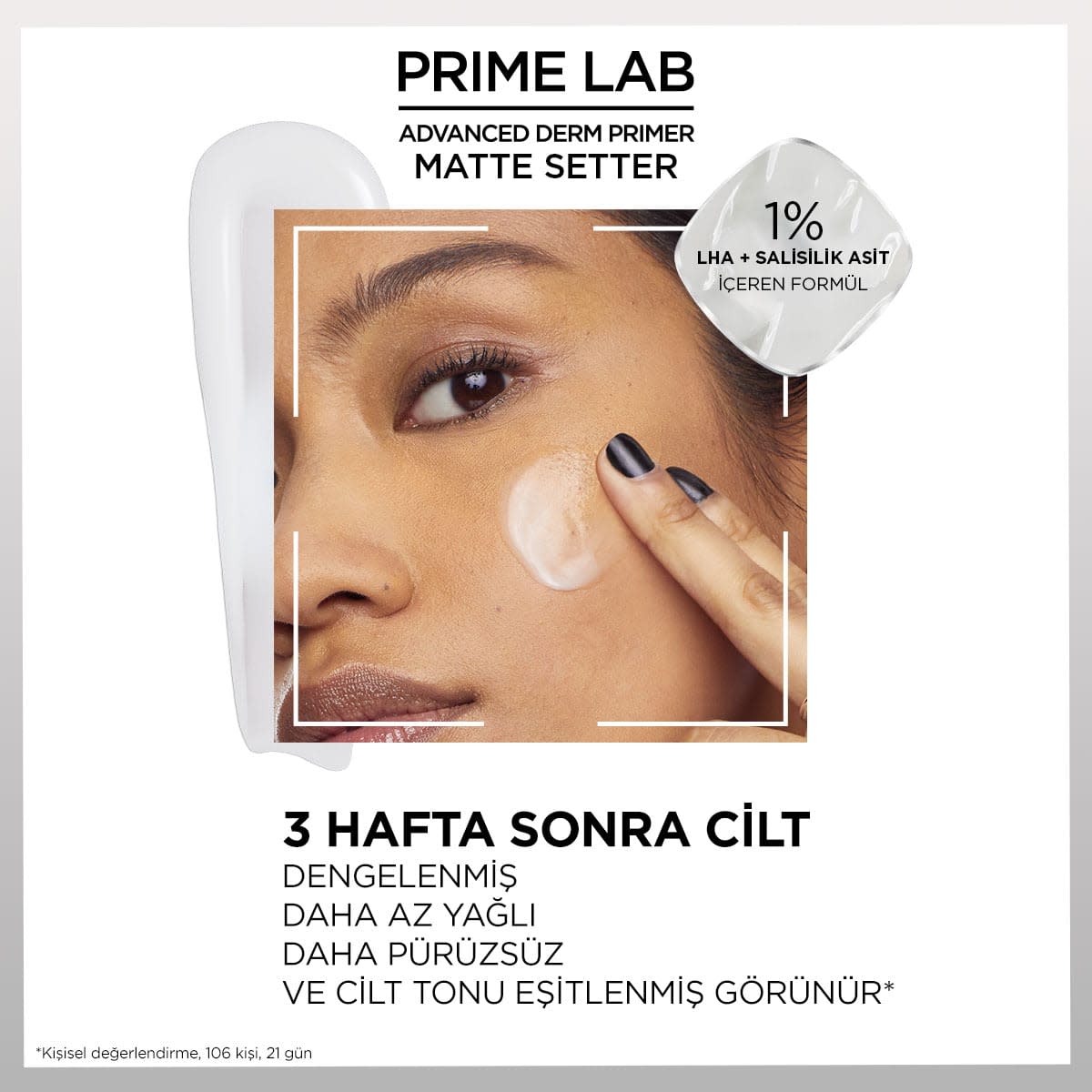 L'Oréal Paris Prime Lab Matte Setter Matlaştırıcı Salisilik Asit İçeren Primer