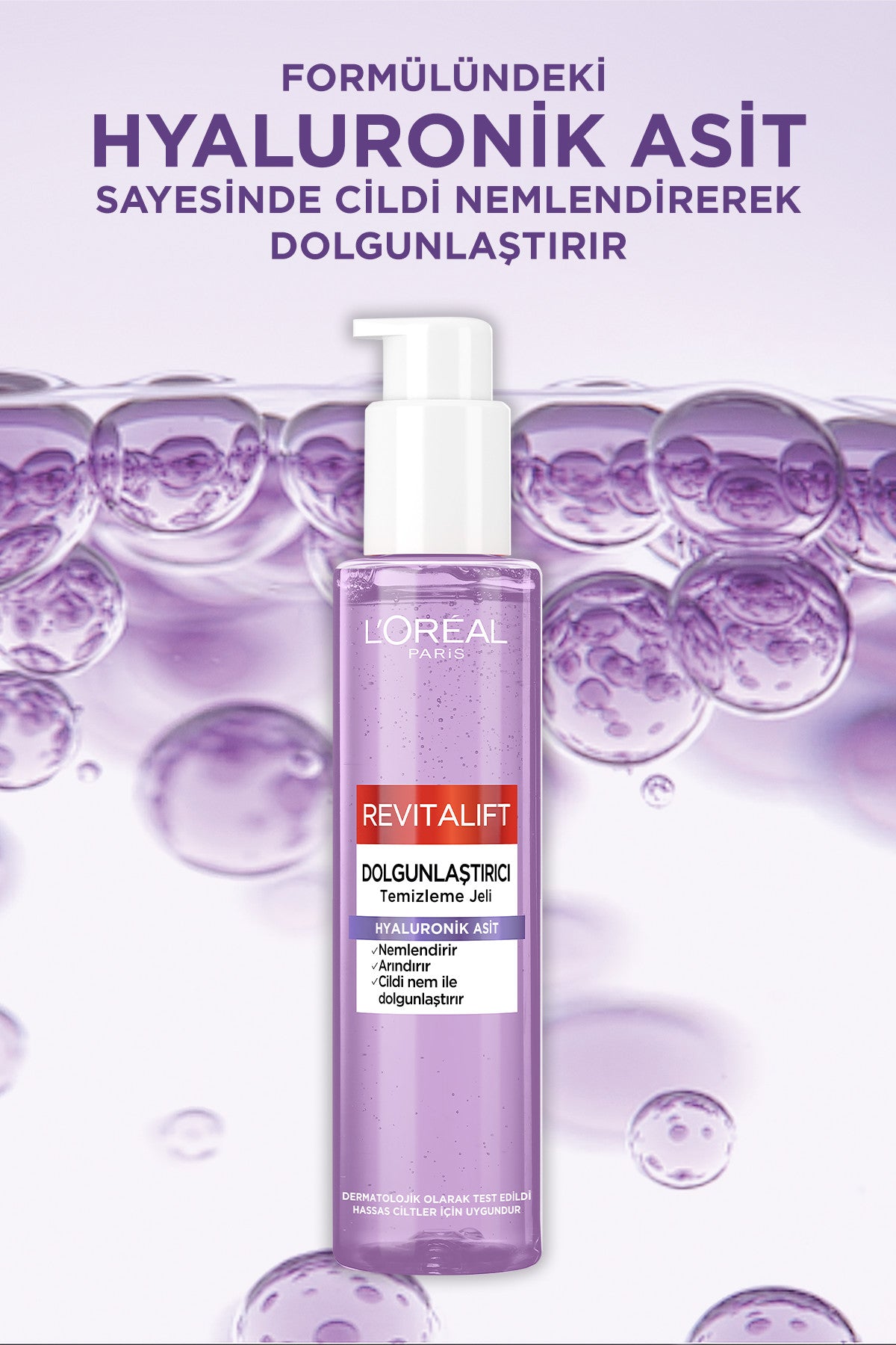 L'Oréal Paris Revitalift Dolgunlaştırıcı Temizleme Jeli 150ml - Hyaluronik Asit (copy)