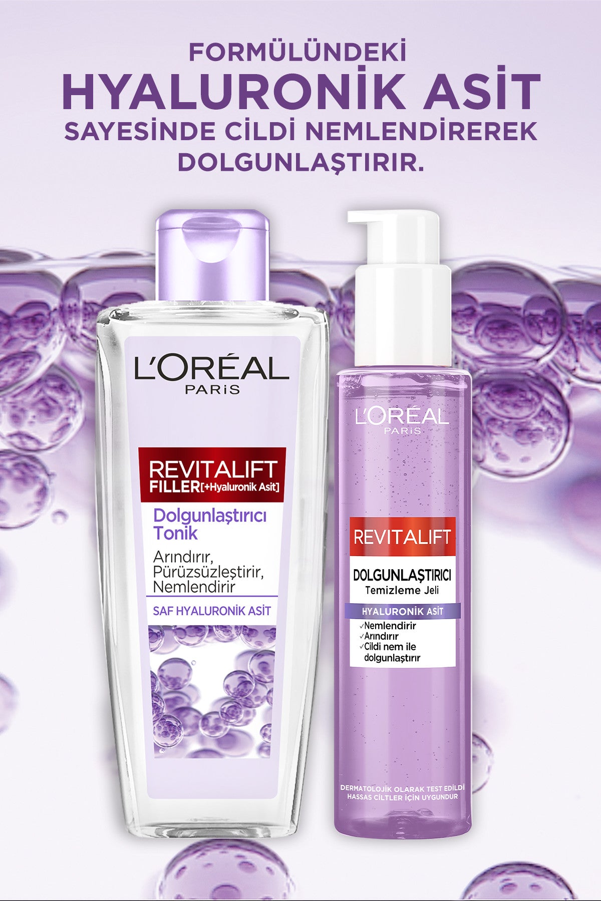 L'Oréal Paris Revitalift Dolgunlaştırıcı Temizleme Jeli 150ml - Hyaluronik Asit (copy)