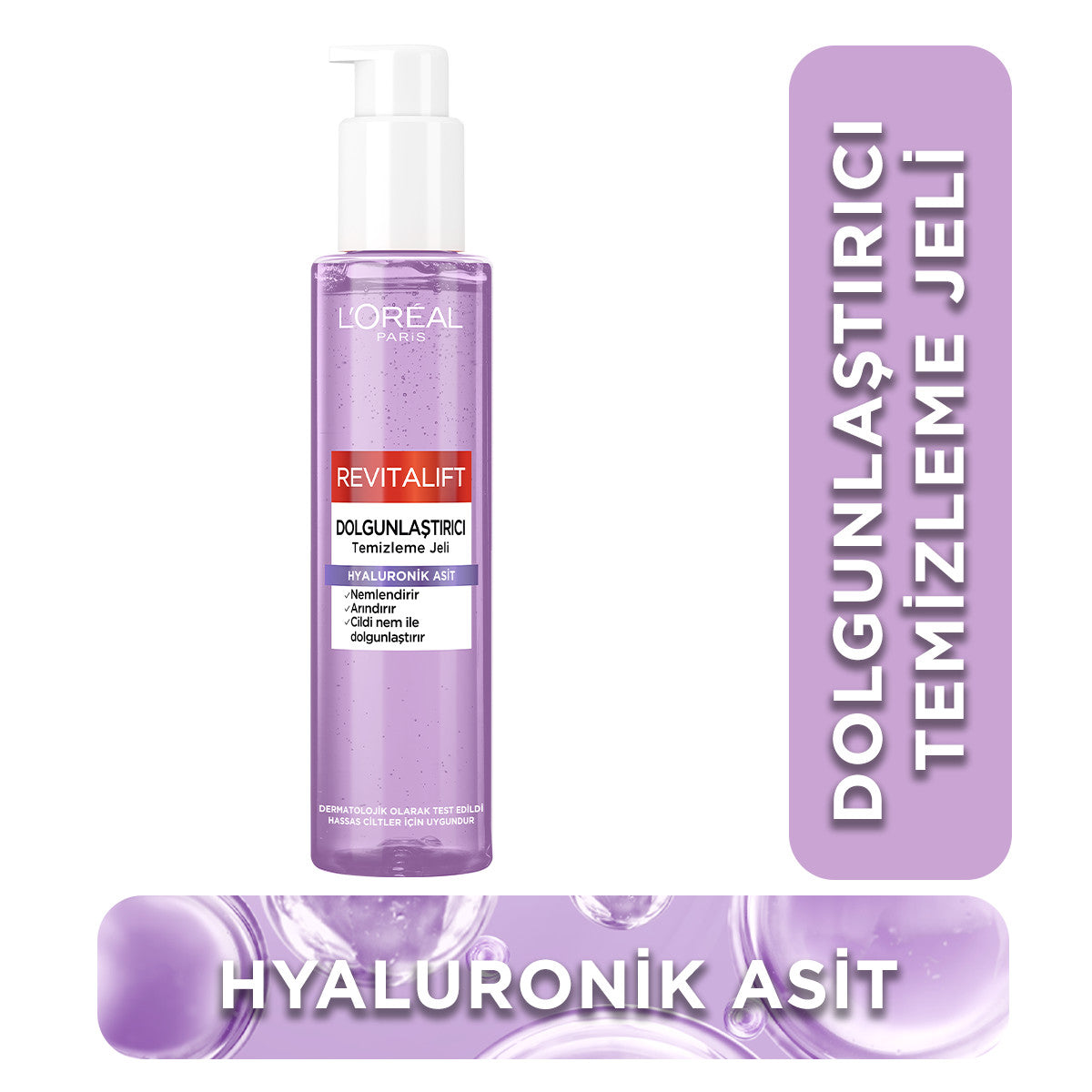 L'Oréal Paris Revitalift Dolgunlaştırıcı Temizleme Jeli 150ml - Hyaluronik Asit (copy)