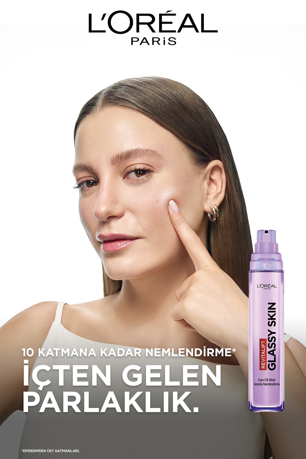 L'Oréal Paris Revitalift Filler Glassy Skin Cam Cilt Görünümü Veren [Hyaluronik Asit] İçeren Nemlendirici Krem 50ml
