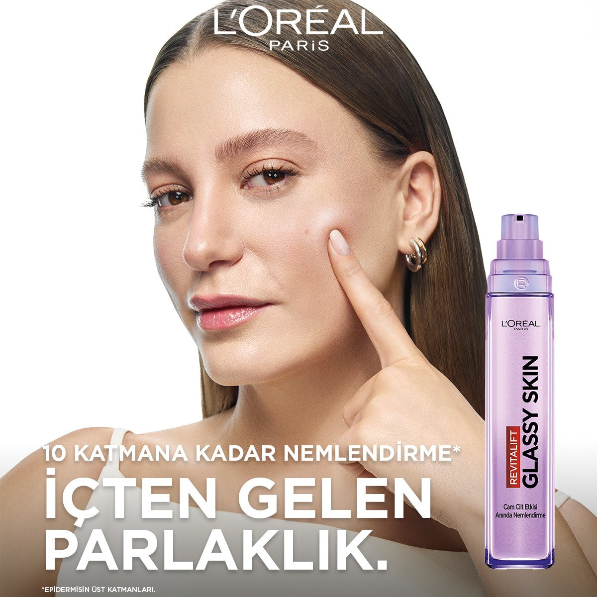L'Oréal Paris Revitalift Filler Glassy Skin Cam Cilt Görünümü Veren [Hyaluronik Asit] İçeren Nemlendirici Krem 50ml