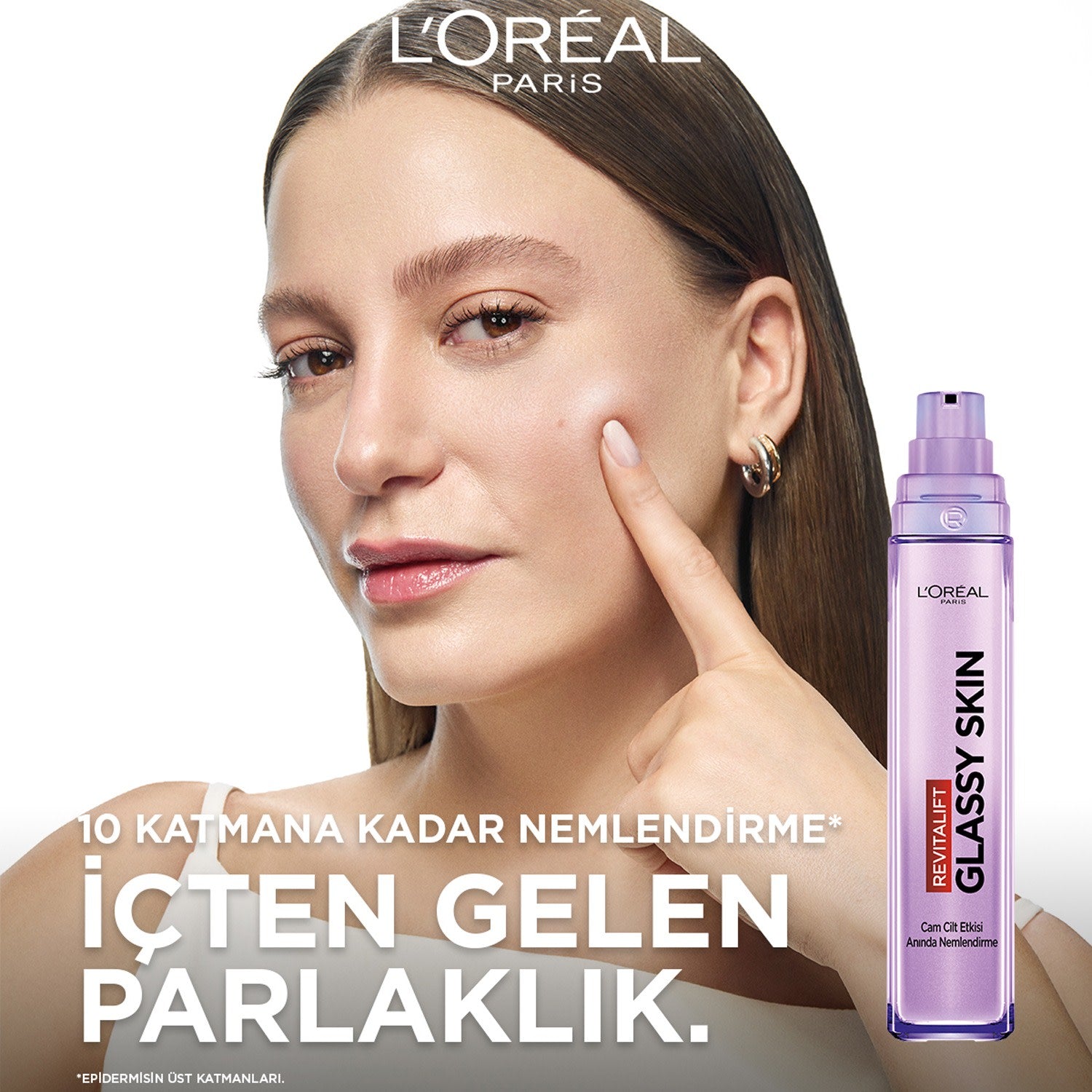 L'Oréal Paris Revitalift Filler Glassy Skin Cam Cilt Görünümü Veren [Hyaluronik Asit] İçeren Nemlendirici Krem 50ml
