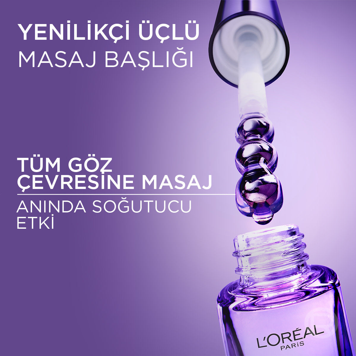 L'Oréal Paris Revitalift Filler [Hyaluronik Asit + Niasinamid + Saf Kefin] İçeren Nemlendirici, Aydınlatıcı, Kırışıklık Karşıtı Göz Serumu 20ml