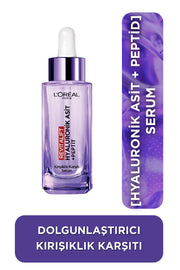 L'Oréal Paris Revitalift Filler [Saf Hyaluronik Asit] İçeren Nemlendirici Dolgunlaştırıcı Kırışıklık Karşıtı Serum 30 ML