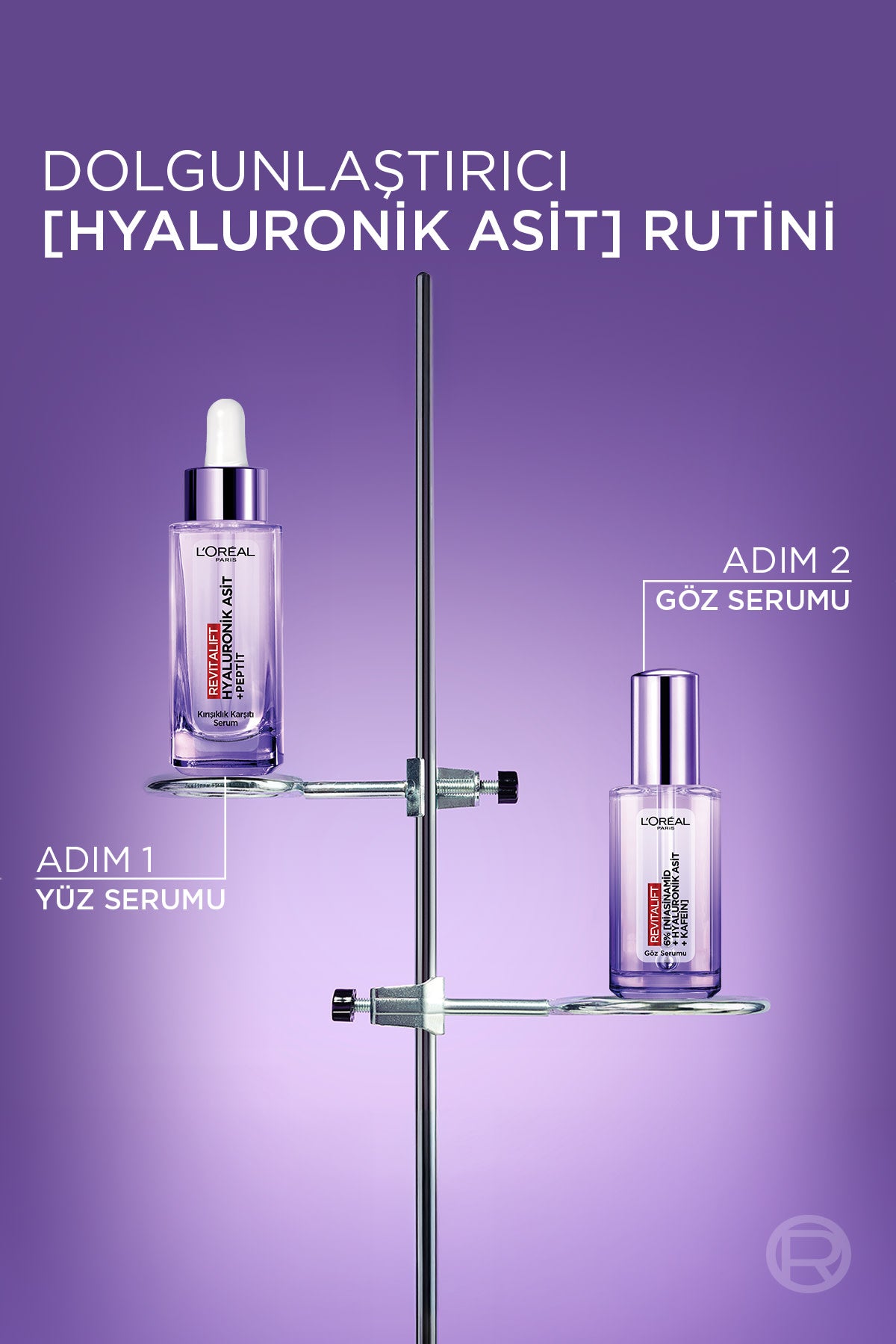 L'Oréal Paris Revitalift Filler [Saf Hyaluronik Asit] İçeren Nemlendirici Dolgunlaştırıcı Kırışıklık Karşıtı Serum 30 ML