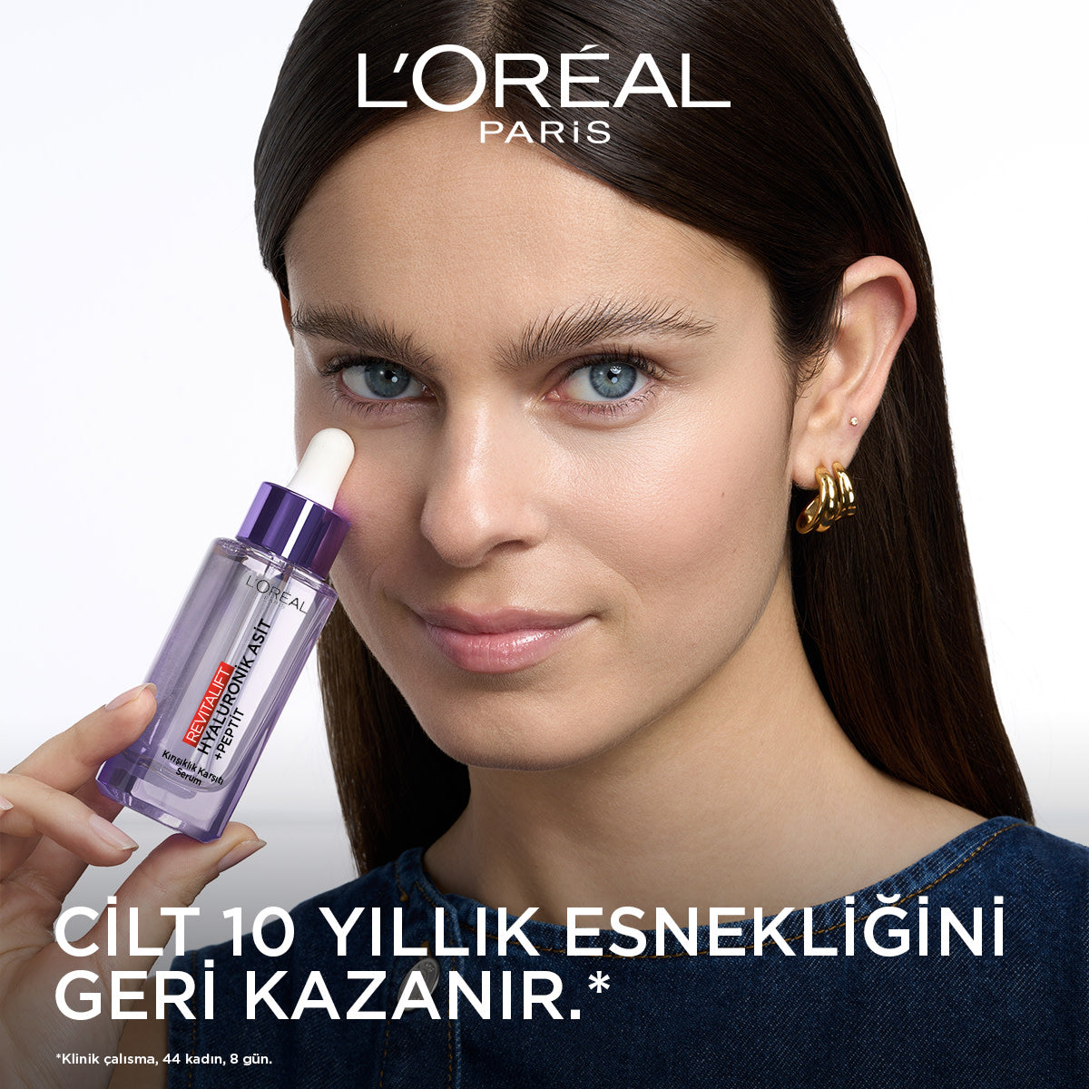 L'Oréal Paris Revitalift Filler [Saf Hyaluronik Asit] İçeren Nemlendirici Dolgunlaştırıcı Kırışıklık Karşıtı Serum 30 ML