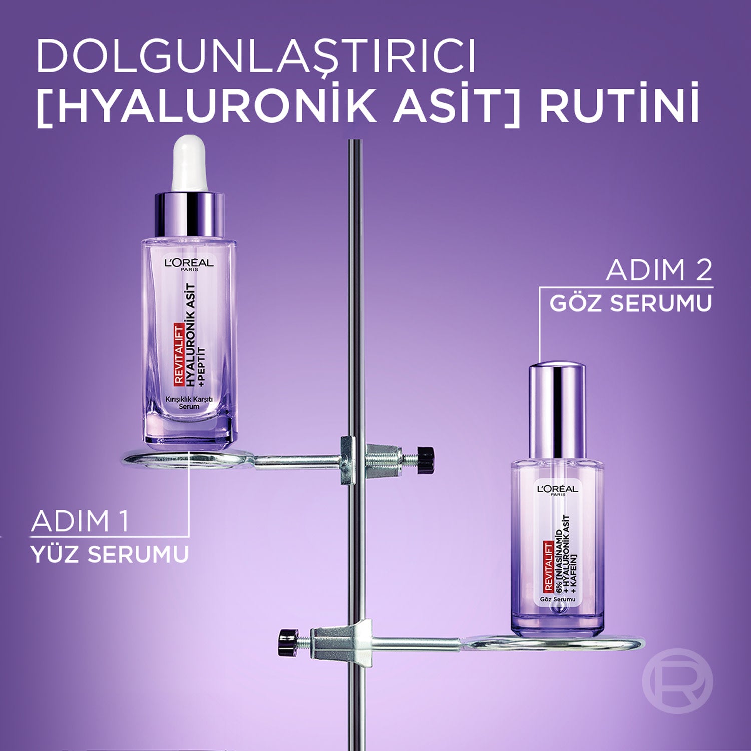 L'Oréal Paris Revitalift Filler [Saf Hyaluronik Asit] İçeren Nemlendirici Dolgunlaştırıcı Kırışıklık Karşıtı Serum 30 ML