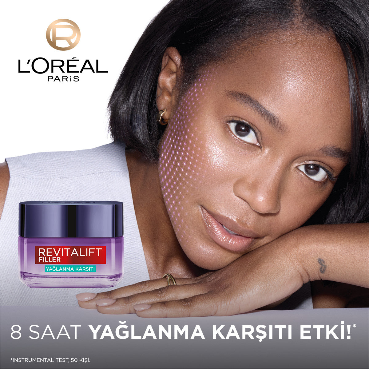L'Oréal Paris Revitalift Filler Yağlanma Karşıtı Su Bazlı Nemlendirici Jel Krem - Salisilik Asit & Hyaluronik Asit