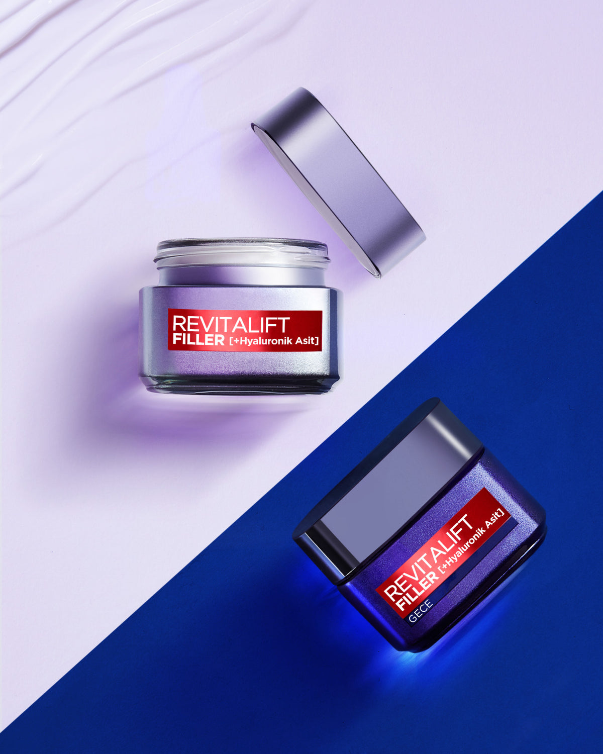 L'Oréal Paris Revitalift Filler Yoğun Dolgunlaştırıcı Yaşlanma Karşıtı Gece Kremi 50ml - Hyaluronik Asit