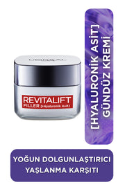 L'Oréal Paris Revitalift Filler Yoğun Dolgunlaştırıcı Yaşlanma Karşıtı Gündüz Kremi 50ml - Hyaluronik Asit