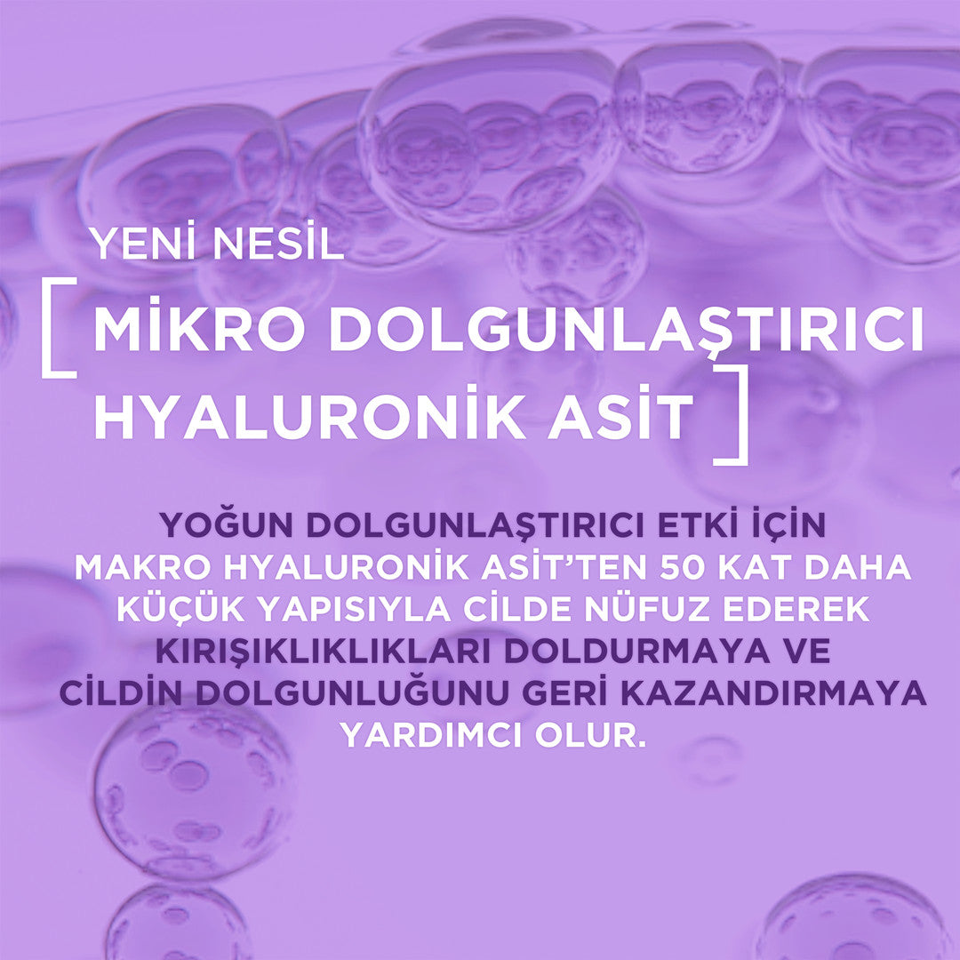 L'Oréal Paris Revitalift Filler Yoğun Dolgunlaştırıcı Yaşlanma Karşıtı Gündüz Kremi 50ml - Hyaluronik Asit