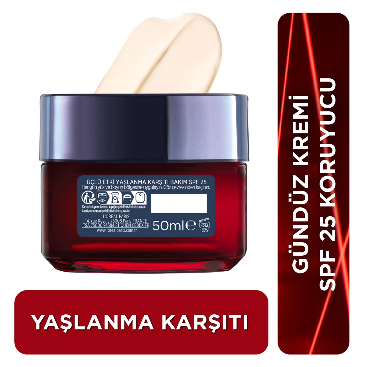 L'Oréal Paris Revitalift Lazer X3 Leke ve Kırışıklık Karşıtı Bakım GKF25