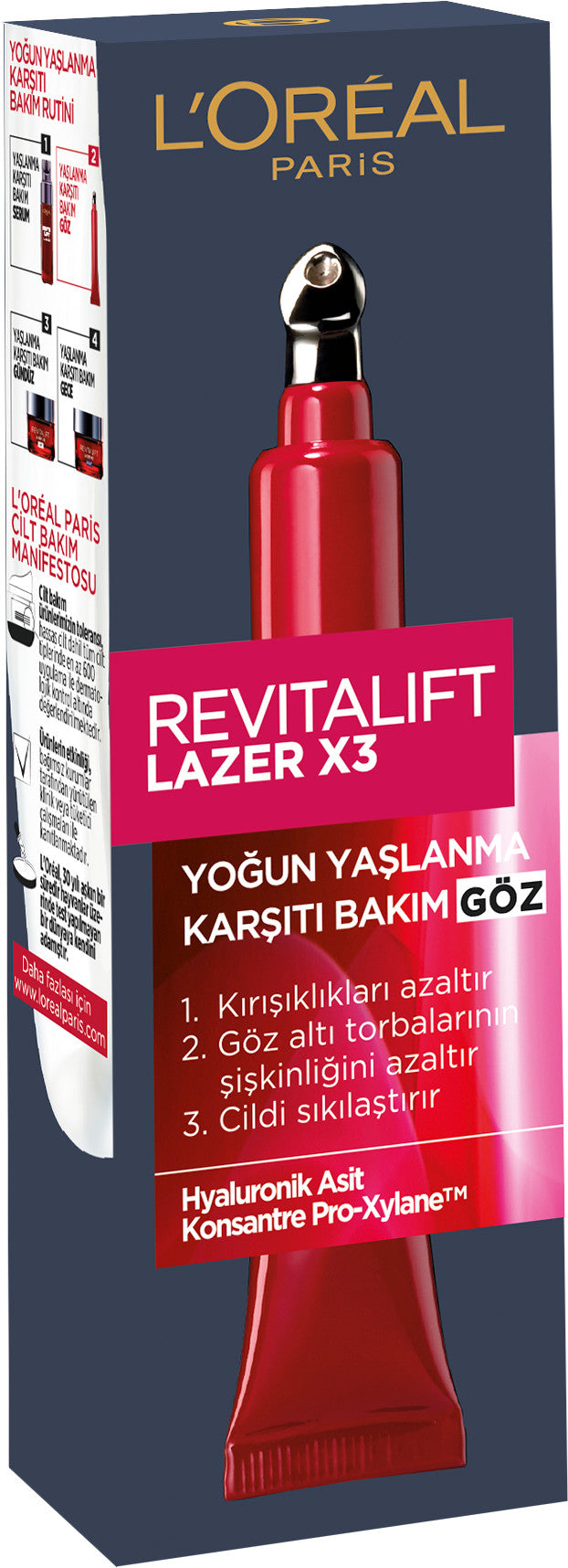 L'Oréal Paris Revitalift Lazer X3 Yaşlanma Karşıtı Göz Bakım Kremi