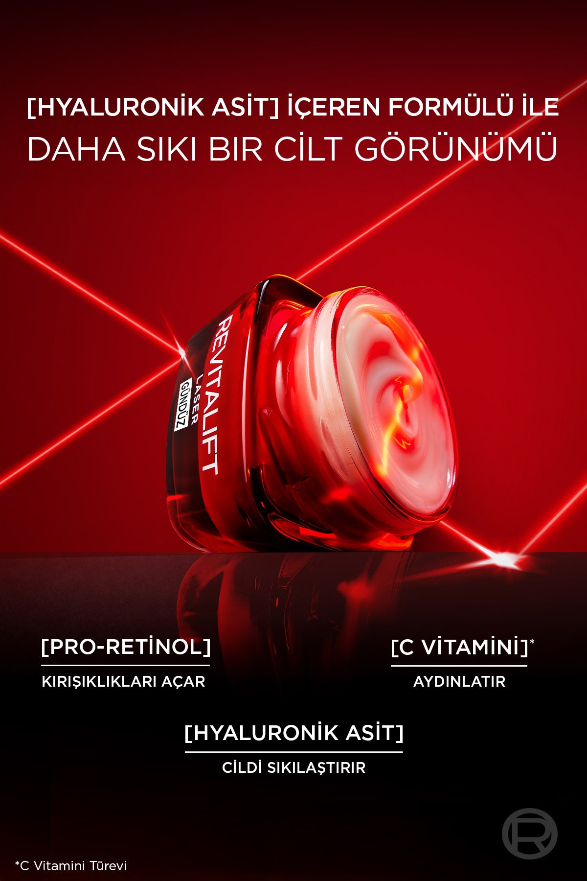 L'Oréal Paris Revitalift Lazer Yoğun Yaşlanma Karşıtı Gündüz Bakım Kremi