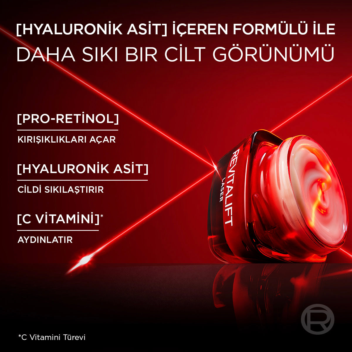 L'Oréal Paris Revitalift Lazer Yoğun Yaşlanma Karşıtı Gündüz Bakım Kremi