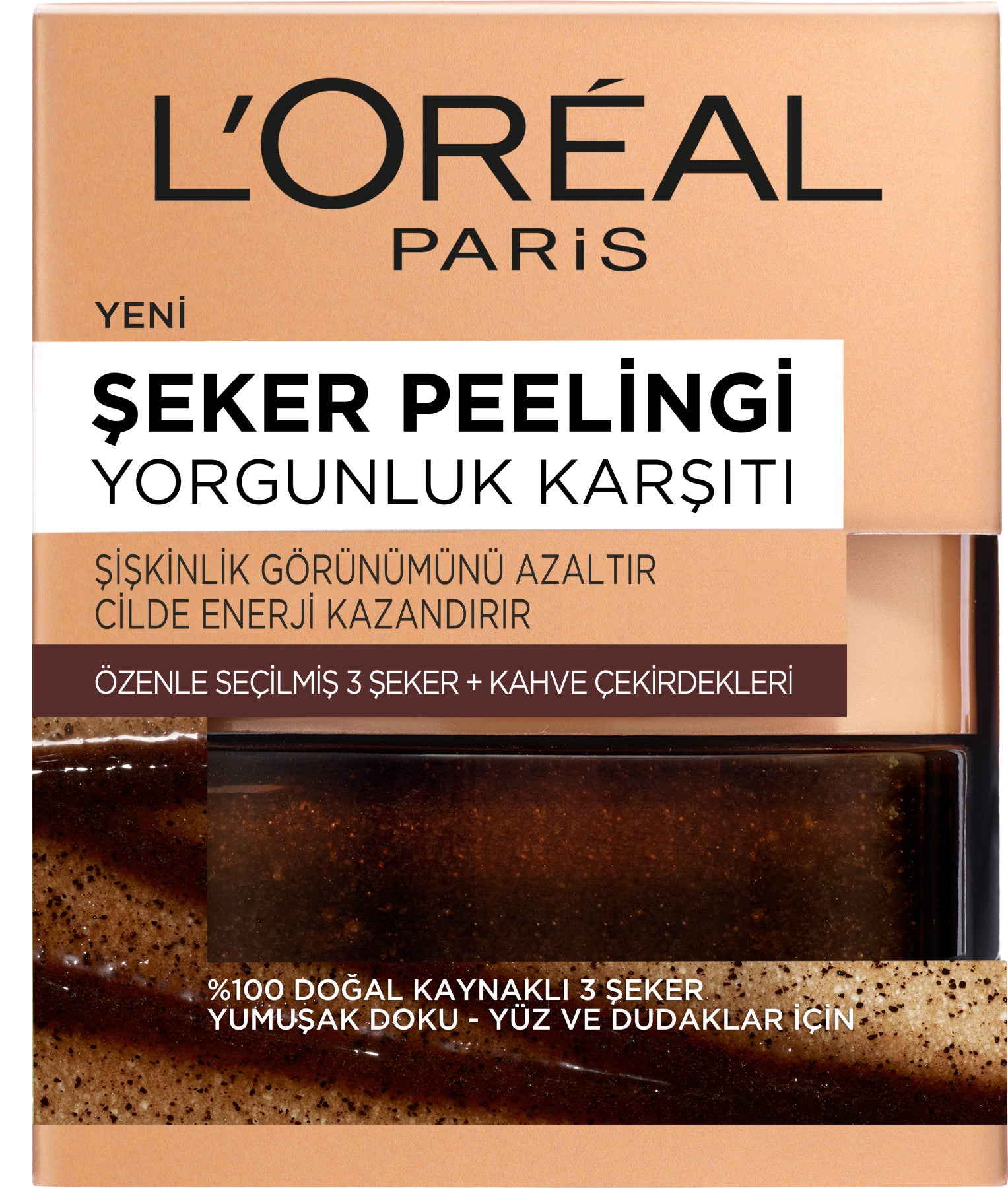 L'Oréal Paris Şeker Peelingi Yorgunluk Karşıtı