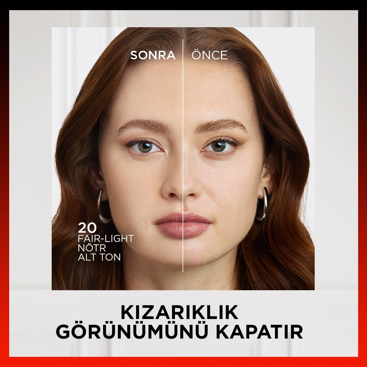 L'Oréal Paris Skin Ink Gün Boyu Kapatıcı Fondöten - Nötr Alt Ton 20