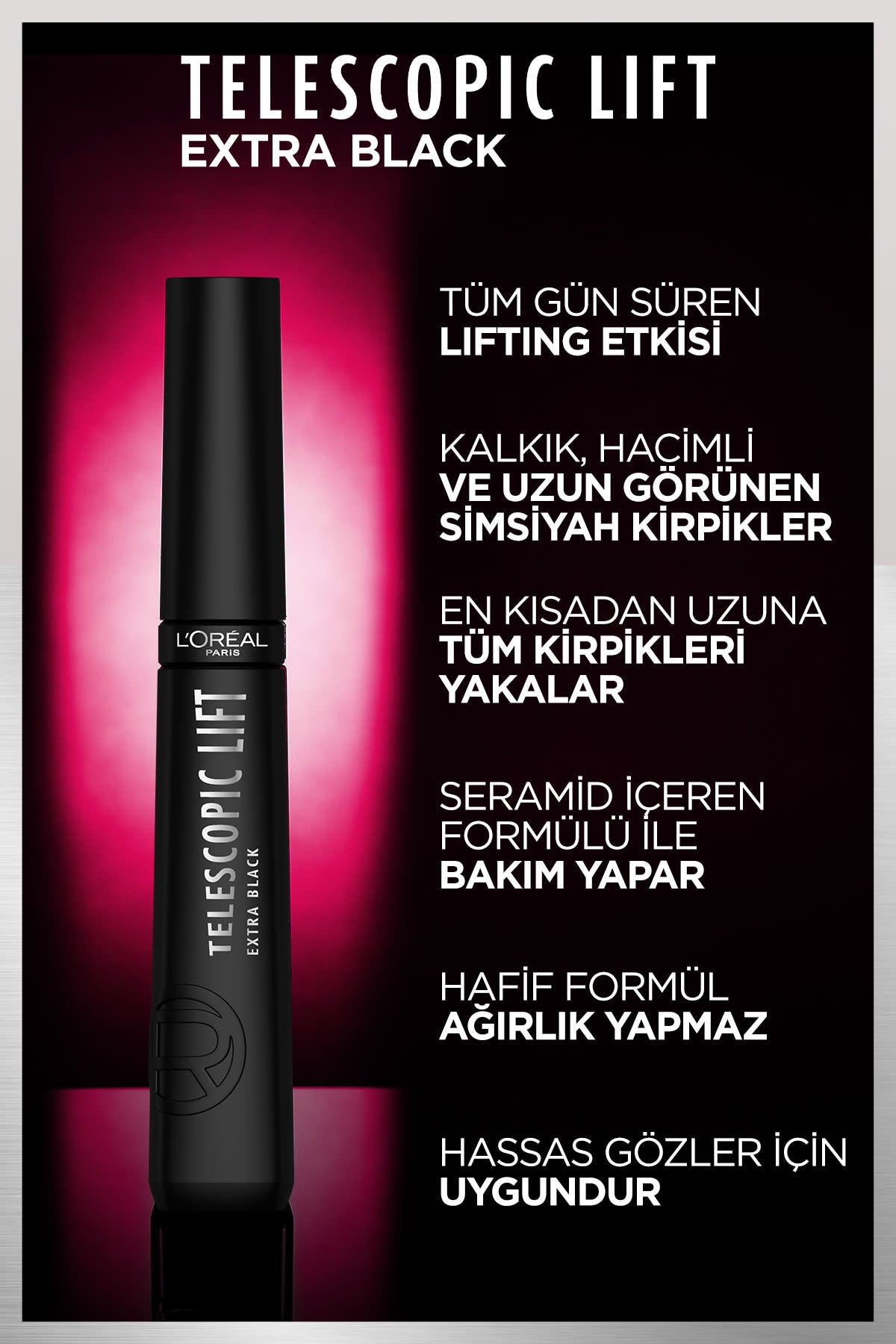 L'Oréal Paris Telescopic Lift Extra Black Maskara