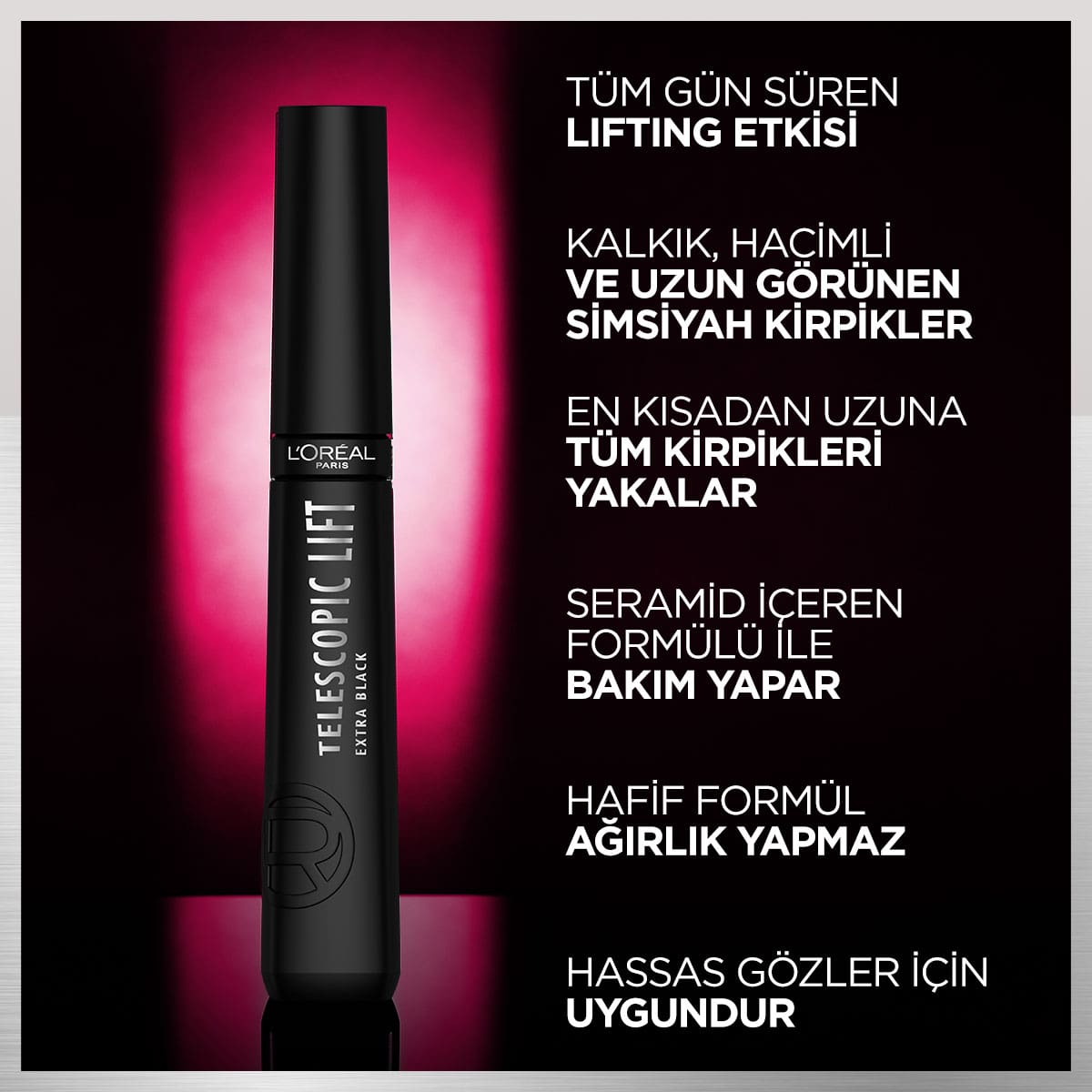 L'Oréal Paris Telescopic Lift Extra Black Maskara