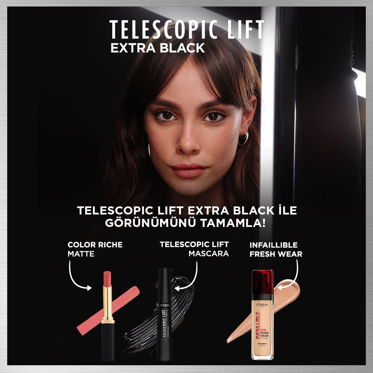 L'Oréal Paris Telescopic Lift Extra Black Maskara