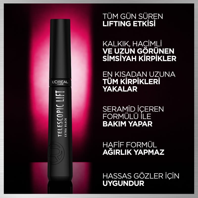 L'Oréal Paris Telescopic Lift Extra Black Maskara