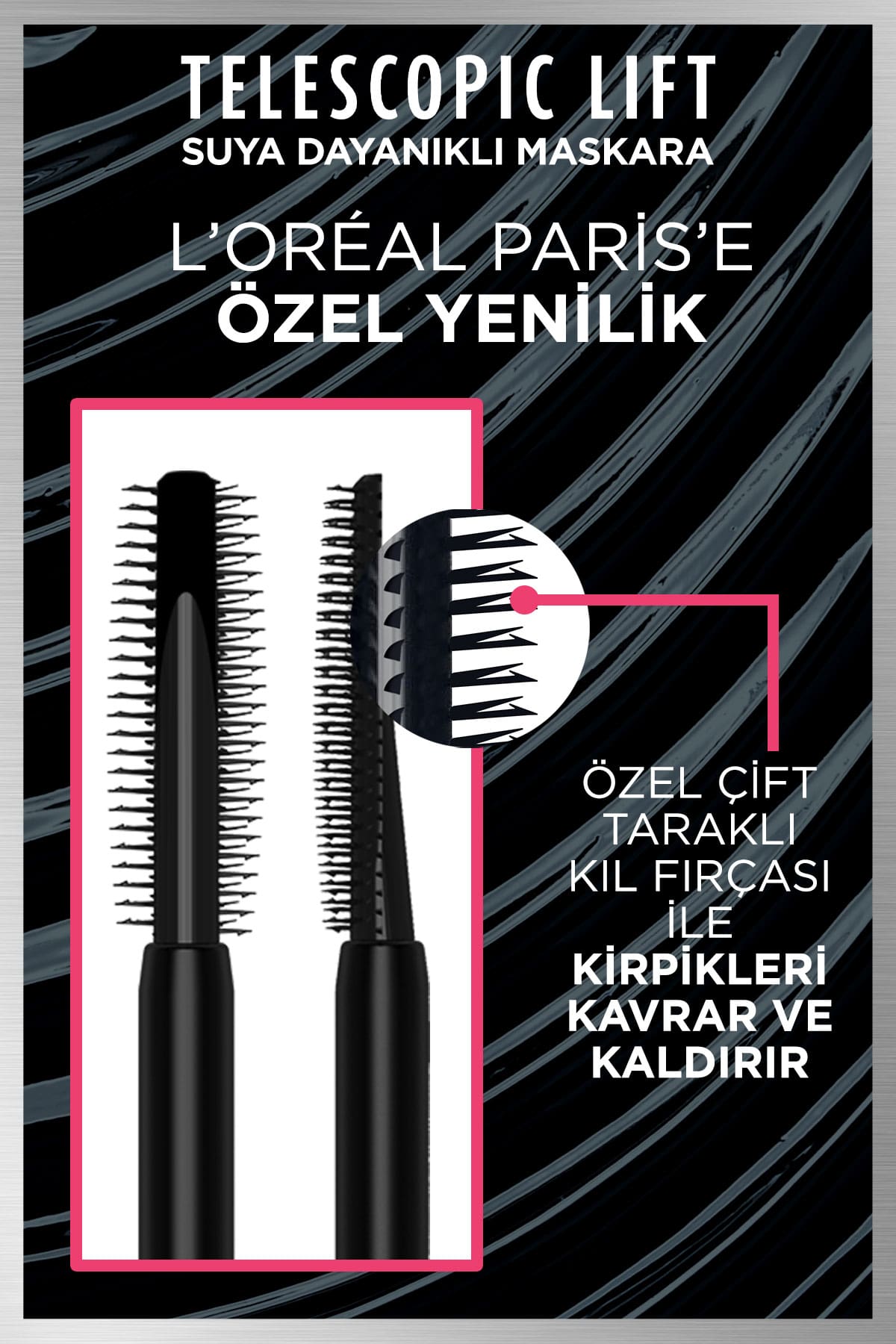 L'Oréal Paris Telescopic Lift Suya Dayanıklı Maskara