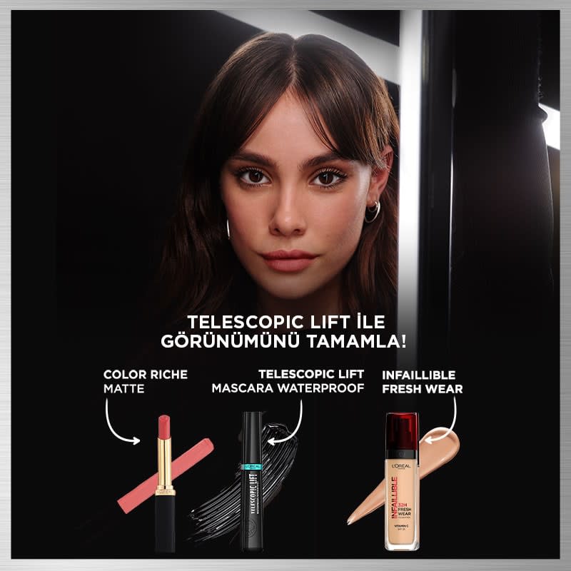 L'Oréal Paris Telescopic Lift Suya Dayanıklı Maskara