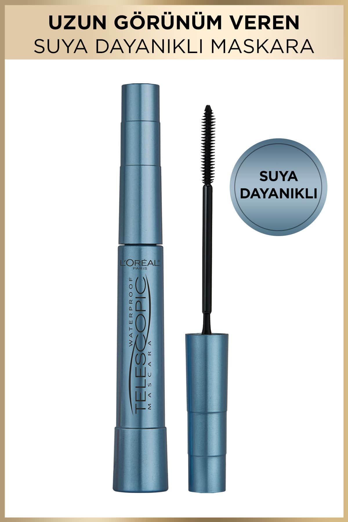 L'Oréal Paris Telescopic Suya Dayanıklı Maskara - Siyah